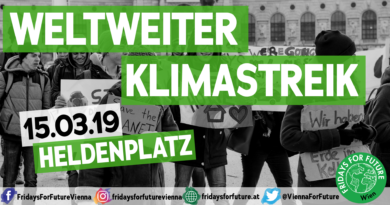 Fridays for Future – Schulstreik fürs Klima nach Greta Thunberg Fridays for Future – Schulstreik fürs Klima nach Greta Thunberg